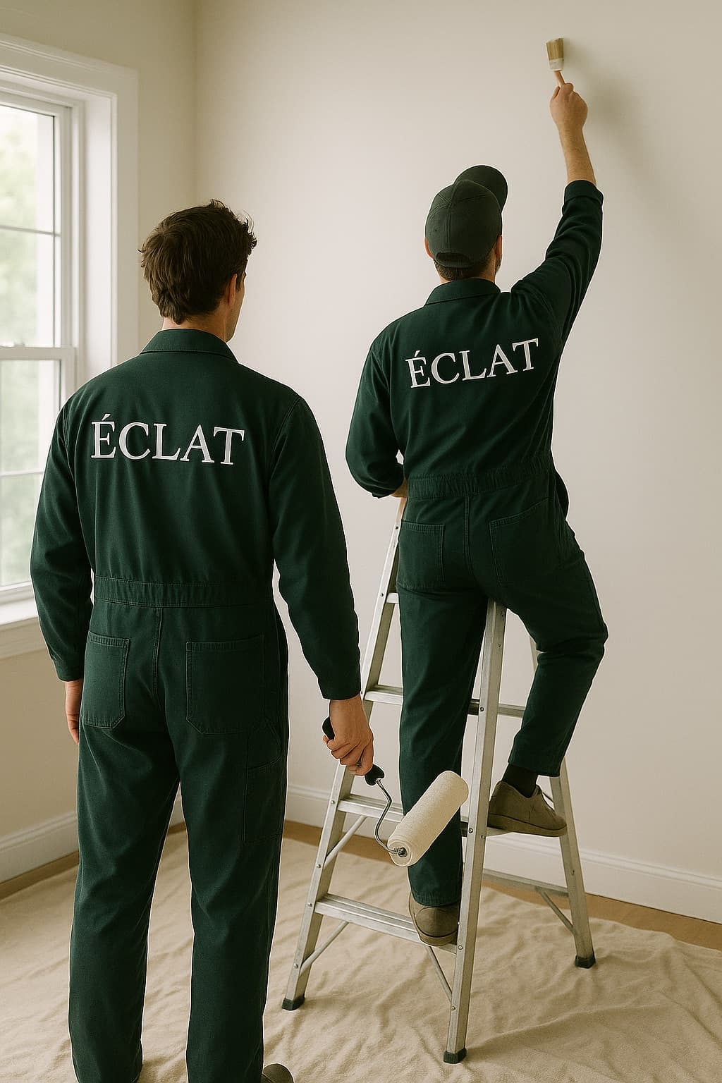 Peintres Éclat au travail